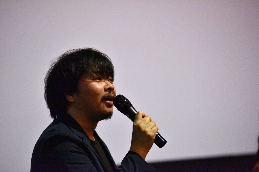 KEKでのロケ映画『ブラックホールに願いを!』の舞台あいさつ開催