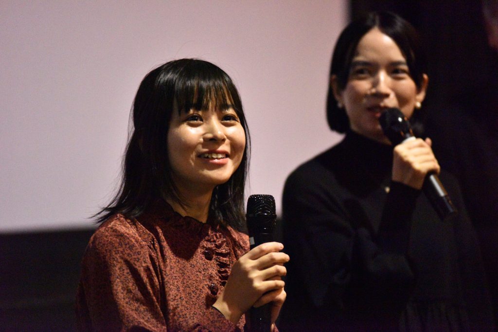 KEKでのロケ映画『ブラックホールに願いを!』の舞台あいさつ開催